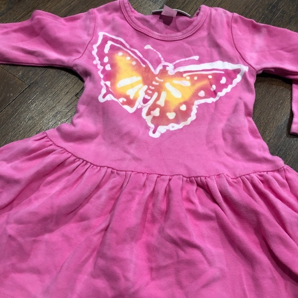 Hiho batik butterfly dress 12M